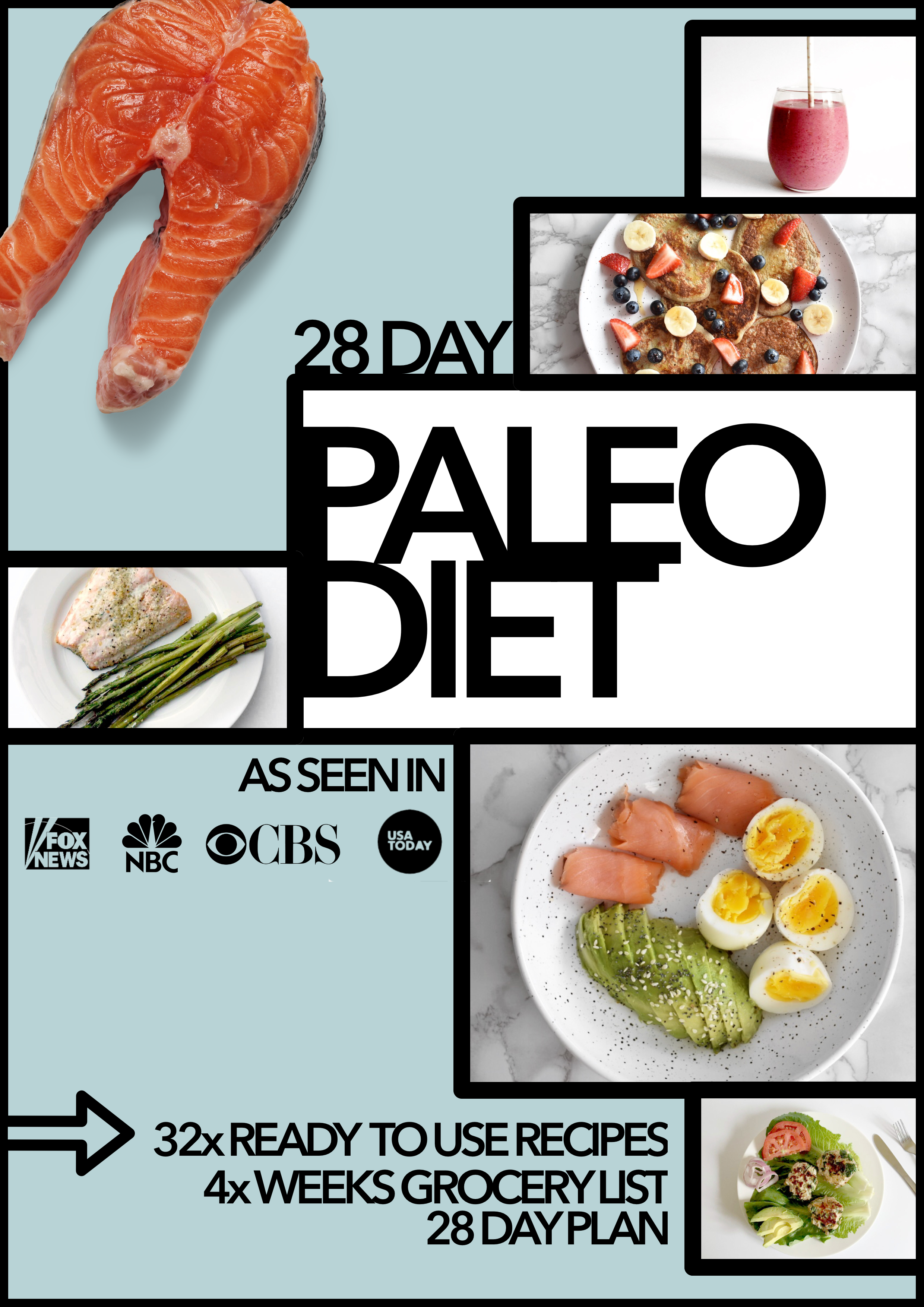 28 Day Paleo Diet Guide - Ebook